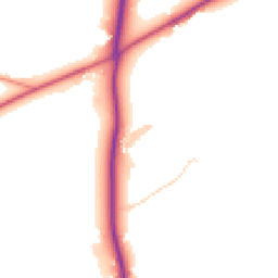 Daytime road noise heatmap for RH7 6HH