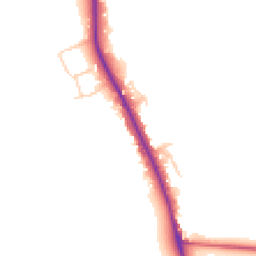 Daytime road noise heatmap for RH7 6JE