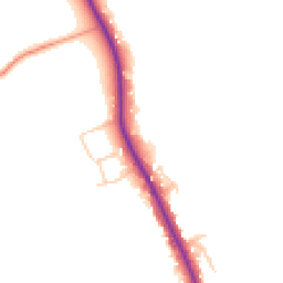 Daytime road noise heatmap for RH7 6JF