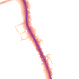 Daytime road noise heatmap for RH7 6JT