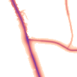 Daytime road noise heatmap for RH7 6LH