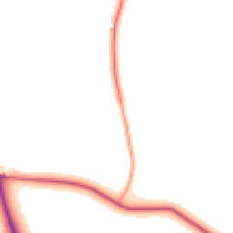 Daytime road noise heatmap for RH7 6LL