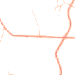 Daytime road noise heatmap for RH7 6NL