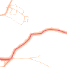Daytime road noise heatmap for RH7 6NX