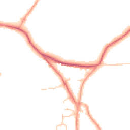 Daytime road noise heatmap for RH7 6PF