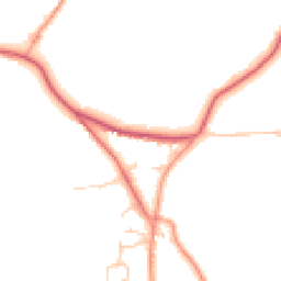 Daytime road noise heatmap for RH7 6PP