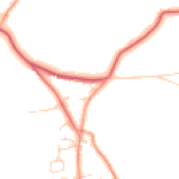 Daytime road noise heatmap for RH7 6PR
