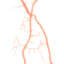 Daytime road noise heatmap for RH7 6PU
