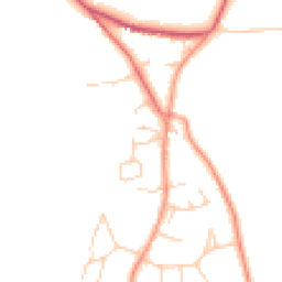 Daytime road noise heatmap for RH7 6PX