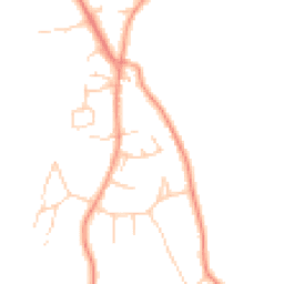 Daytime road noise heatmap for RH7 6QA