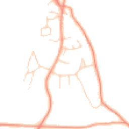 Daytime road noise heatmap for RH7 6QD