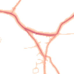 Daytime road noise heatmap for RH7 6QH