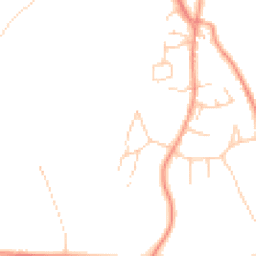 Daytime road noise heatmap for RH7 6QX