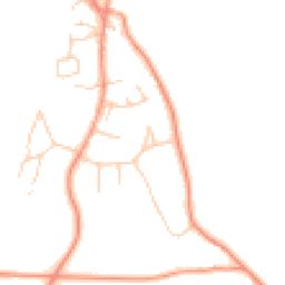 Daytime road noise heatmap for RH7 6RF