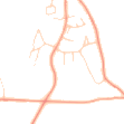 Daytime road noise heatmap for RH7 6RL