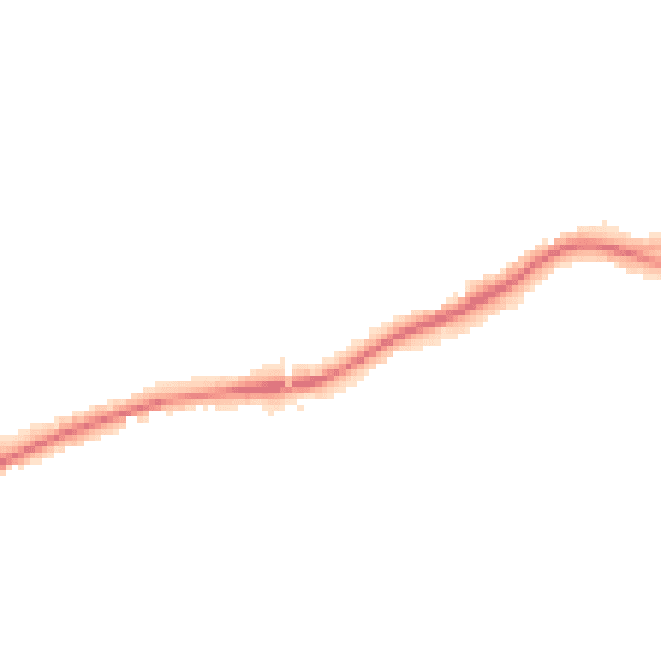 Night-time road noise heatmap for RH8 0BW
