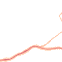 Night-time road noise heatmap for RH8 0BX