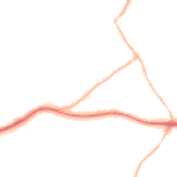 Night-time road noise heatmap for RH8 0DH