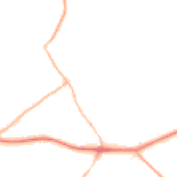 Night-time road noise heatmap for RH8 0DL
