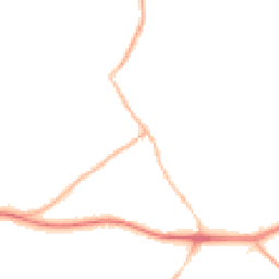 Night-time road noise heatmap for RH8 0DP