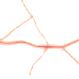 Night-time road noise heatmap for RH8 0DX