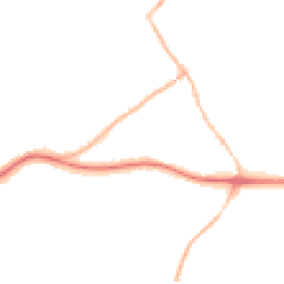 Night-time road noise heatmap for RH8 0DZ