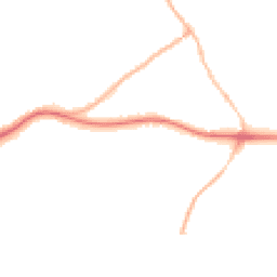 Night-time road noise heatmap for RH8 0ED