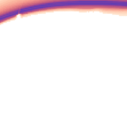 Night-time road noise heatmap for RH8 0EY