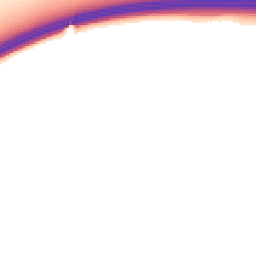 Night-time road noise heatmap for RH8 0LS