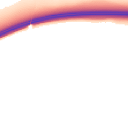Night-time road noise heatmap for RH8 0LT