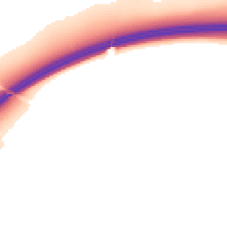Night-time road noise heatmap for RH8 0NF