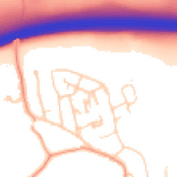 Daytime road noise heatmap for RH8 0NT