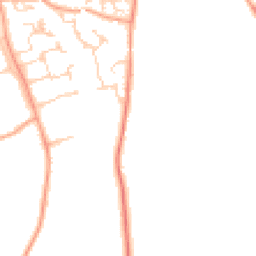 Daytime road noise heatmap for RH8 0RT