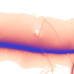 Daytime road noise heatmap for RH8 0SA