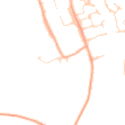 Daytime road noise heatmap for RH8 9BW