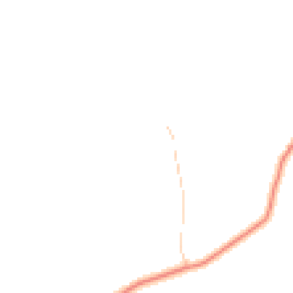 Daytime road noise heatmap for RH8 9PH