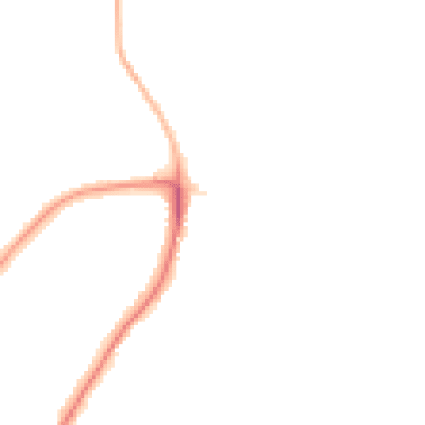 Night-time road noise heatmap for RM1 4LZ