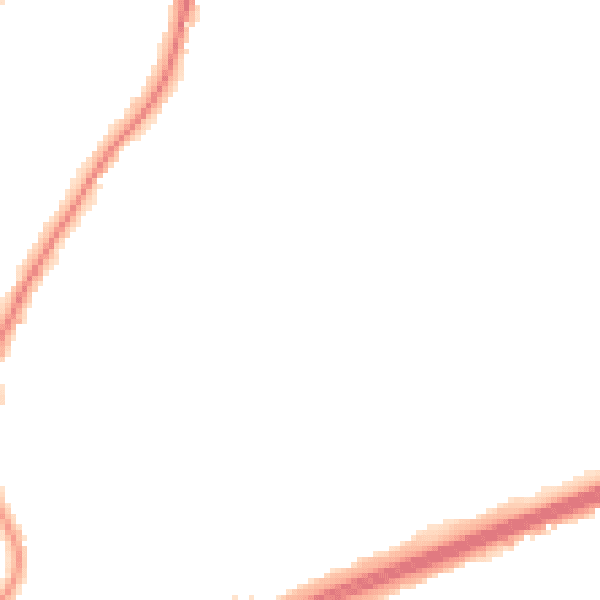 Night-time road noise heatmap for RM1 4UX