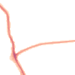 Night-time road noise heatmap for RM10 7AH