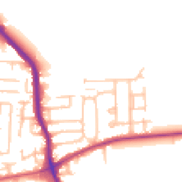 Daytime road noise heatmap for RM10 7BF