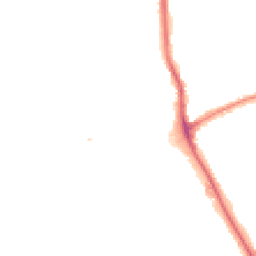 Night-time road noise heatmap for RM10 7BG