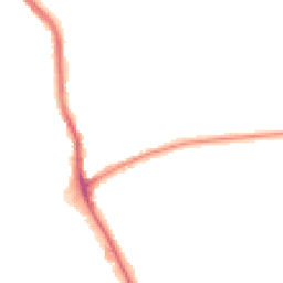 Night-time road noise heatmap for RM10 7BU