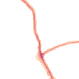 Night-time road noise heatmap for RM10 7EB