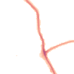 Night-time road noise heatmap for RM10 7ED