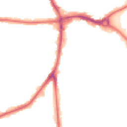 Night-time road noise heatmap for RM10 7RT