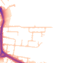 Daytime road noise heatmap for RM10 8BS