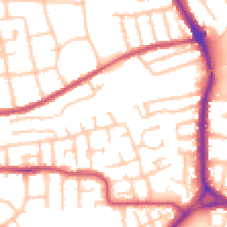 Daytime road noise heatmap for RM10 8US