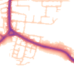 Daytime road noise heatmap for RM10 8XR