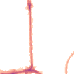 Night-time road noise heatmap for RM10 9PB