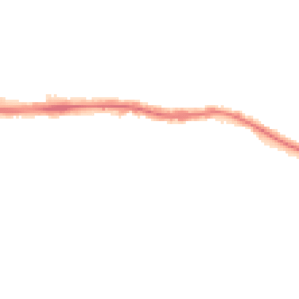 Night-time road noise heatmap for RM12 4AR